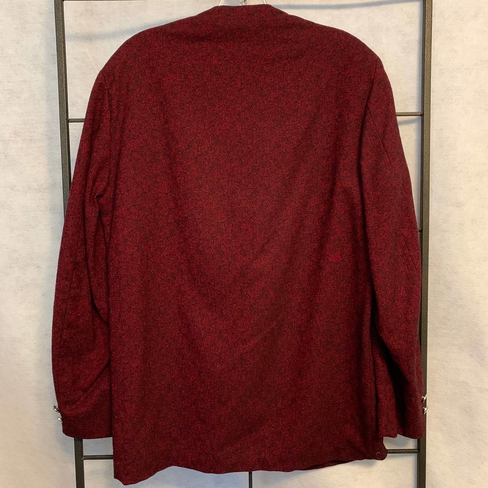 Pendleton Wool Vintage Collarless Blazer Women's - image 8